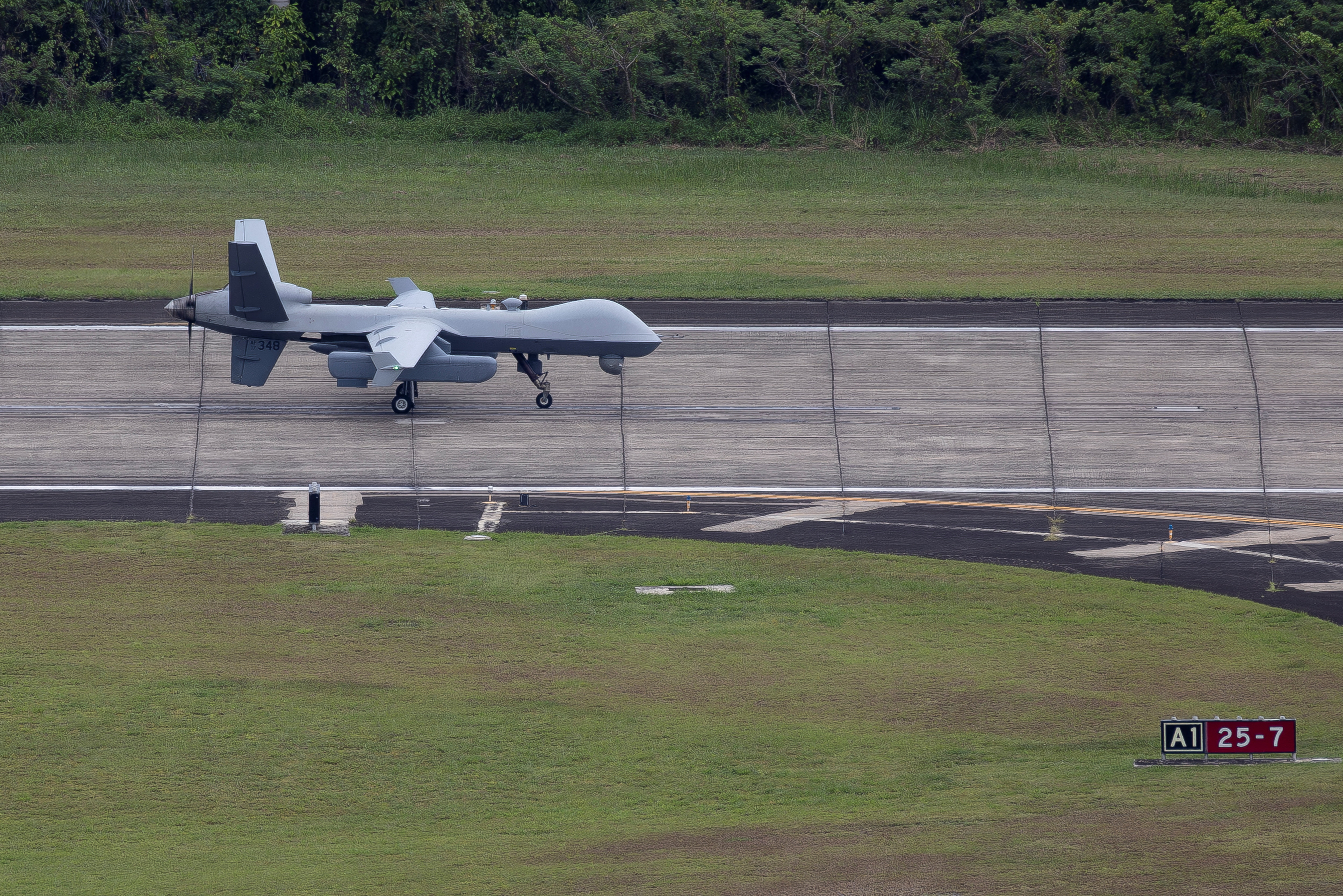 A US Air Force MQ-9 Reaper unmanned aerial vehicle (REUTERS)