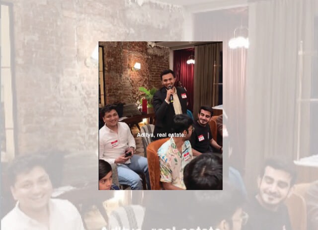 In February, District Culture hosted a meet-up for men named Aditya. (INSTAGRAM/@DISTRICTCULTURE)