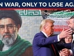 Trump skips son's wedding to 'restart' Iran war, only to lose again?