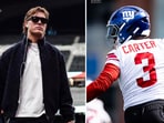 Abdul Carter clarifies relationship with Jaxson Dart after calling out Giants teammate.