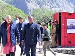 Chief Election Commissioner Gyanesh Kumar arrived in Uttarakhand on Saturday for a two-day visit. (HT Sourced Photo)