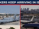 Over 50 U.S. military aircraft, including refuelling tankers, are now stationed at Israel’s Ben Gurion Airport even after the Iran ceasefire.