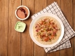 High Protein Oats Uttapam
