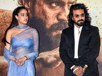 పెద్ది సినిమాలో లీడ్ రోల్స్ ప్లే చేసిన జాన్వీ కపూర్, రామ్ చరణ్(PTI)