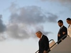 The wedding of Donald Trump Jr. and Bettina Anderson highlights their substantial net worths, estimated between $400 million and $500 million combined. (Photo by Mandel NGAN / AFP) The wedding of Donald Trump Jr. and Bettina Anderson highlights their substantial net worths, estimated between $400 million and $500 million combined. (Photo by Mandel NGAN / AFP)