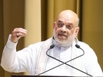 Amit Shah announced a "smart border" project to enhance security along India's borders with Pakistan and Bangladesh Amit Shah announced a "smart border" project to enhance security along India's borders with Pakistan and Bangladesh