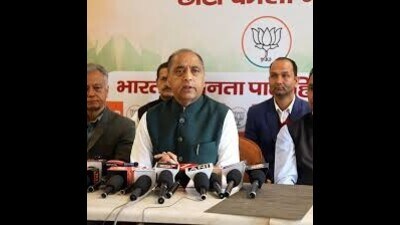 Himachal Pradesh leader of Opposition Jai Ram Thakur (File) Himachal Pradesh leader of Opposition Jai Ram Thakur (File)