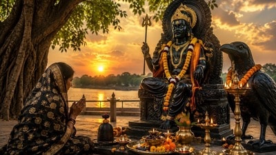 శని దేవుని ఆరాధనలో రాగి పాత్రలను ఎందుకు ఉపయోగించరు? దాని వెనుక ఉన్న కారణాలను తెలుసుకోండి! శని దేవుని ఆరాధనలో రాగి పాత్రలను ఎందుకు ఉపయోగించరు? దాని వెనుక ఉన్న కారణాలను తెలుసుకోండి!