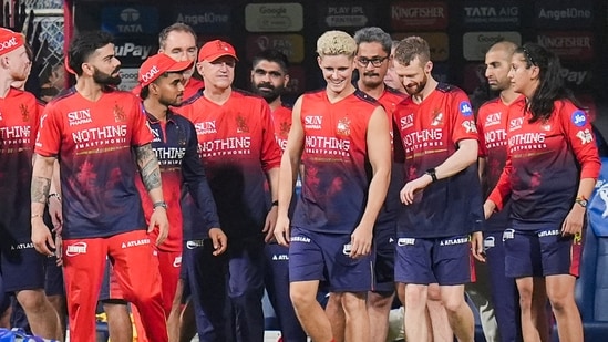 Jacob Bethell won't be a part of the remainder of RCB's title defence, returning to England following a finger injury.(PTI)