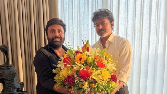 Jana Nayagan co-producer meets Tamil Nadu CM Vijay, internet wants to know release date of the delayed film Jana Nayagan co-producer meets Tamil Nadu CM Vijay, internet wants to know release date of the delayed film