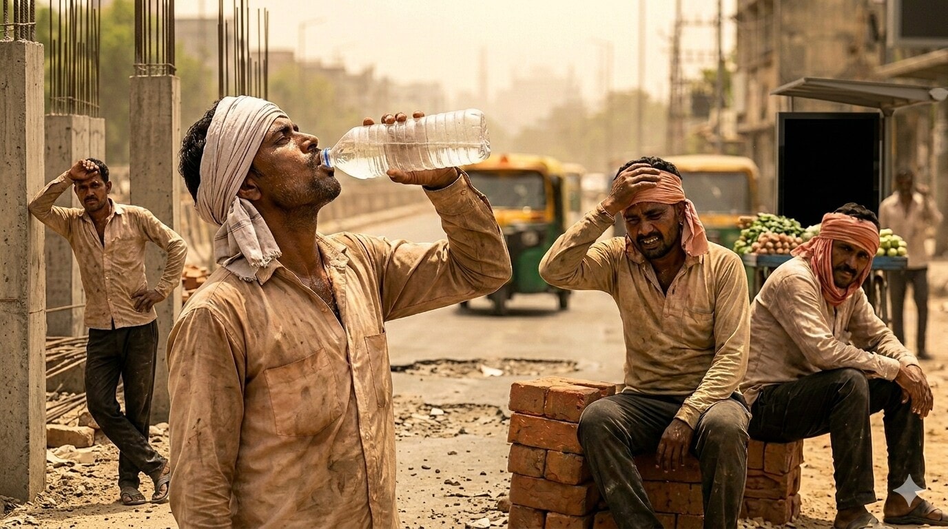 Delhi and the northern part of India is going through a major heatwave. (Representational image)