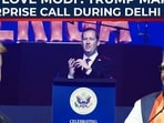 Donald Trump surprised guests at America’s 250th Independence Day event in New Delhi with a phone call praising Narendra Modi and calling him a close friend. Donald Trump surprised guests at America’s 250th Independence Day event in New Delhi with a phone call praising Narendra Modi and calling him a close friend.