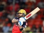 Royal Challengers Bengaluru's Virat Kohli plays a shot during the Indian Premier League 2026 match against Sunrisers Hyderabad in Hyderabad
