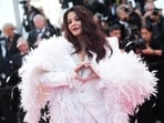 At the Cannes Film Festival, Aishwarya Rai dazzled in a custom white tuxedo. 
