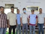 Accused in police custody. (HT Sourced Photo) Accused in police custody. (HT Sourced Photo)