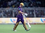 Cameron Green looks dejected and walks back to the pavilion after losing his wicket vs DC.
