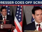 Did Marco Rubio just take a swipe at Trump? Delhi presser line triggers social media frenzy Did Marco Rubio just take a swipe at Trump? Delhi presser line triggers social media frenzy