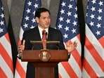 US Secretary of State Marco Rubio addresses a joint press conference in New Delhi on May 24, 2026. 