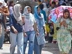 The Met department has forecast possibility of isolated drizzle in parts of the city on Monday. However, it has issued a “yellow alert” for possible heatwave conditions till Wednesday. (HT) The Met department has forecast possibility of isolated drizzle in parts of the city on Monday. However, it has issued a “yellow alert” for possible heatwave conditions till Wednesday. (HT)