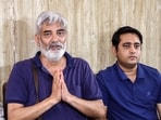 Navnidhi Sharma, father of Twisha Sharma, a 33-year-old woman who was found hanging at her marital home in the Katara Hills area last week, speaks to the media. Navnidhi Sharma, father of Twisha Sharma, a 33-year-old woman who was found hanging at her marital home in the Katara Hills area last week, speaks to the media.