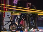 The US Secret Service shot a person near the White House on Saturday, and a bystander also was shot, a law enforcement official said.