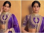 Janvhi Kapoor dazzles in a lehenga during Peddi event. 