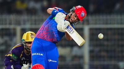 18-year-old Sahil Parakh getting a run out for DC late into the season. Still waiting for a landmark innings, but showed his quality with a good knock of 24, ensuring that the KKR spinners couldn't settle. (ANI Pic Service) 18-year-old Sahil Parakh getting a run out for DC late into the season. Still waiting for a landmark innings, but showed his quality with a good knock of 24, ensuring that the KKR spinners couldn't settle. (ANI Pic Service)