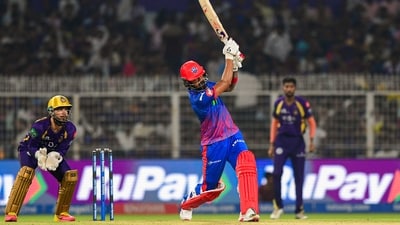 KL. Rahul once again in the finest of form – aggressive cricket but with classical shots, all over the pitch and picking up boundaries, particularly against the KKR spinners to put pressure back onto them. Scored 60(30), finishing with 593 runs to cap another great season. (ANI Pic Service) KL. Rahul once again in the finest of form – aggressive cricket but with classical shots, all over the pitch and picking up boundaries, particularly against the KKR spinners to put pressure back onto them. Scored 60(30), finishing with 593 runs to cap another great season. (ANI Pic Service)
