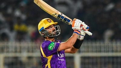 Ajinkya Rahane took over the mantle of scoring and KKR seemed in total control while he was at the crease. His first fifty since KKR's first match of the season – scoring 63(39) in a key effort for his team. (ANI Pic Service) Ajinkya Rahane took over the mantle of scoring and KKR seemed in total control while he was at the crease. His first fifty since KKR's first match of the season – scoring 63(39) in a key effort for his team. (ANI Pic Service)