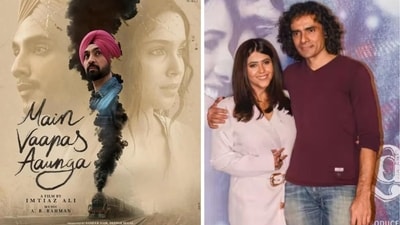 Ektaa Kapoor praised Imtiaz Ali's Main Vaapas Aaunga. Ektaa Kapoor praised Imtiaz Ali's Main Vaapas Aaunga.