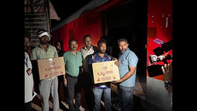 The van will be attached to the Jammu Tawi–Bandra Terminus Vivek Express train, scheduled to leave Jammu at 5.45 am on Monday. (HT Photo)
