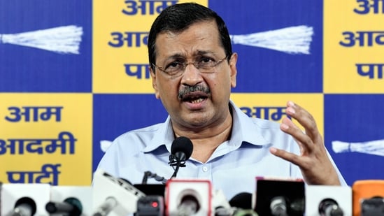 Aam Aadmi Party's National Convener Arvind Kejriwal. (ANI)