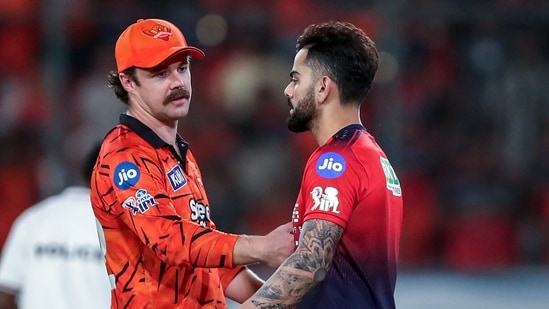 Virat Kohli refused to shake hands with Travis Head following an incident between the pair. (ANI Picture Service)