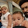কোলে খুদে, সঙ্গে সদ্যজাত আর দাঁতের প্রসঙ্গ, এবার কি পরমব্রতকে নিশানা করলেন জীতু?