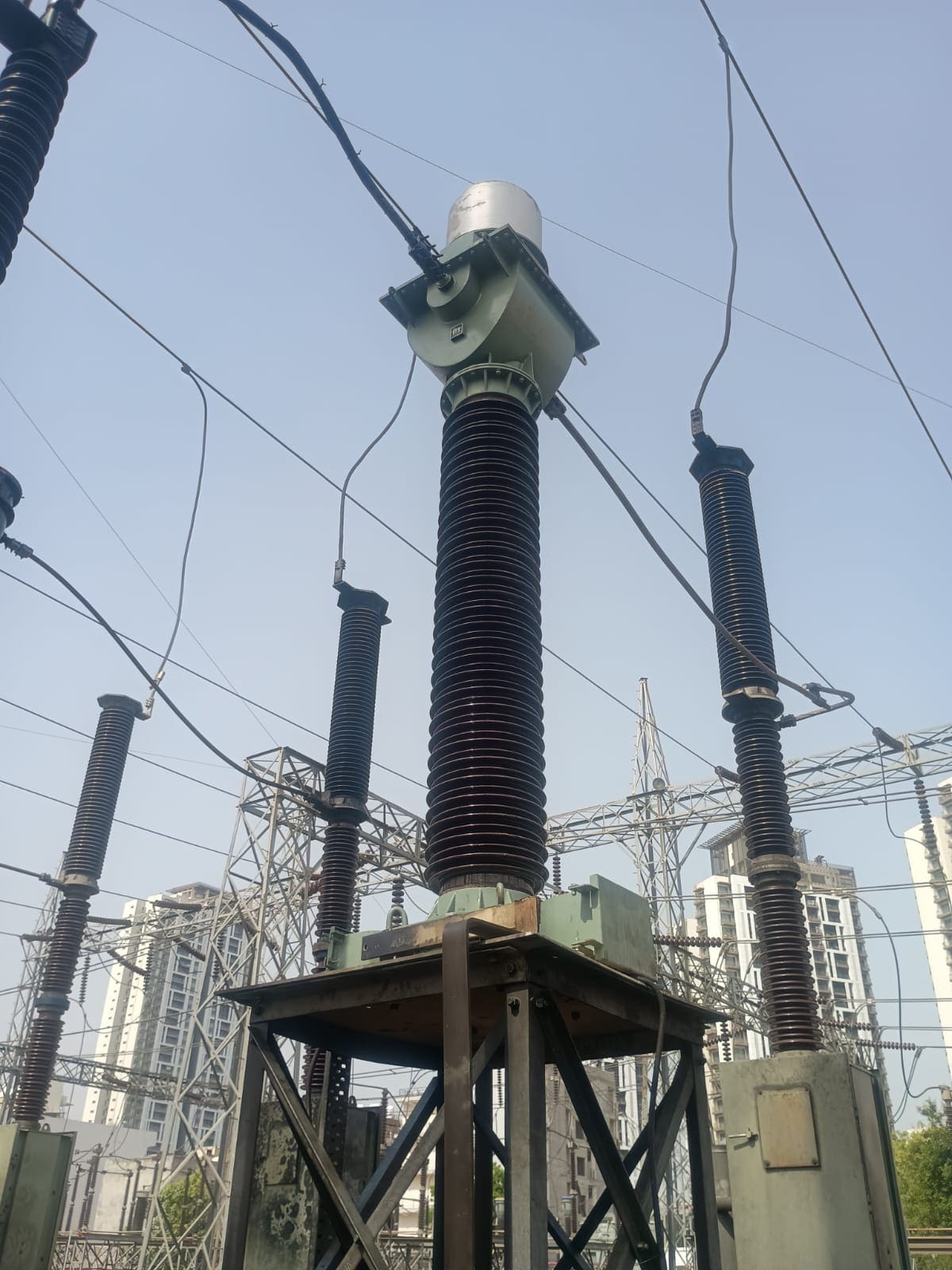 The transformer at the Sector 72 substation. (HT) The transformer at the Sector 72 substation. (HT)