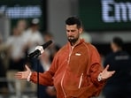 Novak Djokovic also tied French players Richard Gasquet and Antoine Gentian with a men's record 22nd Roland Garros appearance.