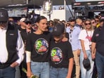 Kyle Busch's family was at NASCAR's Kyle Busch tribute on Sunday Kyle Busch's family was at NASCAR's Kyle Busch tribute on Sunday