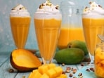 Healthy Mango Mastani Pune Style Milkshake