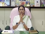 Former West Bengal chief minister shares a video message with the people and the workers of the Trinamool Congress, in Kolkata.
