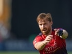 Phil Salt in practice ahead of IPL 2026 Qualifier 1.