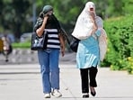 The city on Monday recorded at 42°C. (Gurpreet Singh/HT)
