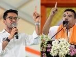 Abhishek Banerjee was not the only one trading remarks. Chief minister Suvendu Adhikari also launched attacks at the TMC.