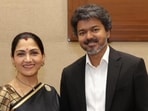 Khushbu Sundar met CM Vijay and shared pictures on her social media.