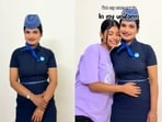 An IndiGo flight attendant got her mother ready in her uniform, and the internet loved the touching clip.