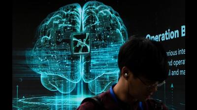 AI does not experience suffering or confront moral choices or search for purpose. It can only imitate depth without possessing it. (Bloomberg) AI does not experience suffering or confront moral choices or search for purpose. It can only imitate depth without possessing it. (Bloomberg)
