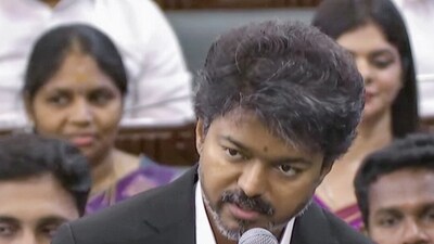 Tamil Nadu Chief Minister Vijay directed that those involved in heinous crimes should be dealt with strictly and the suspects awarded severe punishment. (ANI Video Grab  )