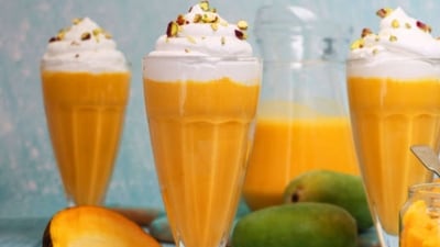 Healthy Mango Mastani Pune Style Milkshake (Freepik) Healthy Mango Mastani Pune Style Milkshake (Freepik)