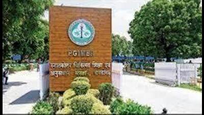 PGIMER has one of the highest numbers of AMRIT pharmacies in any public sector hospital in the country. (HT File) PGIMER has one of the highest numbers of AMRIT pharmacies in any public sector hospital in the country. (HT File)