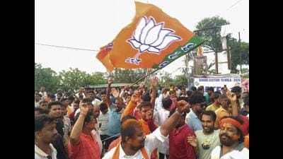 With 42 Lok Sabha seats and 16 Rajya Sabha seats, Bengal can return an impressive haul for the BJP that holds 208 of the 294 assembly seats. (PTI) With 42 Lok Sabha seats and 16 Rajya Sabha seats, Bengal can return an impressive haul for the BJP that holds 208 of the 294 assembly seats. (PTI)