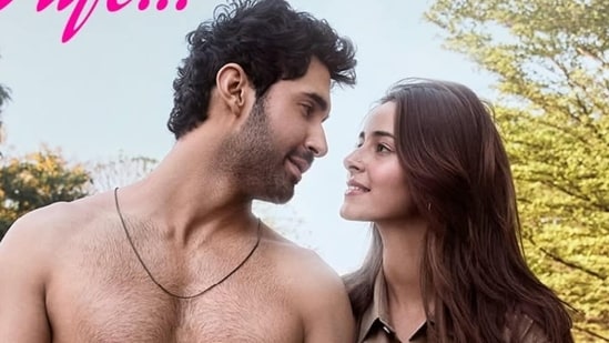 Chand Mera Dil box office collection day 3: Lakshya and Ananya Panday in a still from the film.